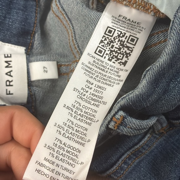 Frame le crop mini boot cross lane size 27 - Picture 6 of 12